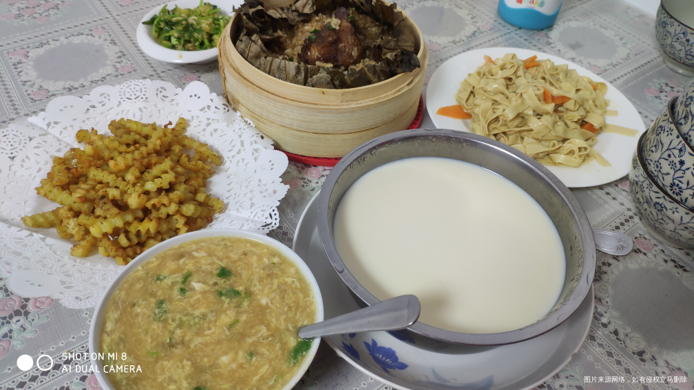 今天晚上的饭就是大杂烩