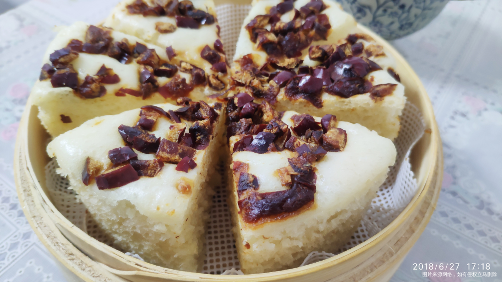 给娃做的卡通馒头和发糕