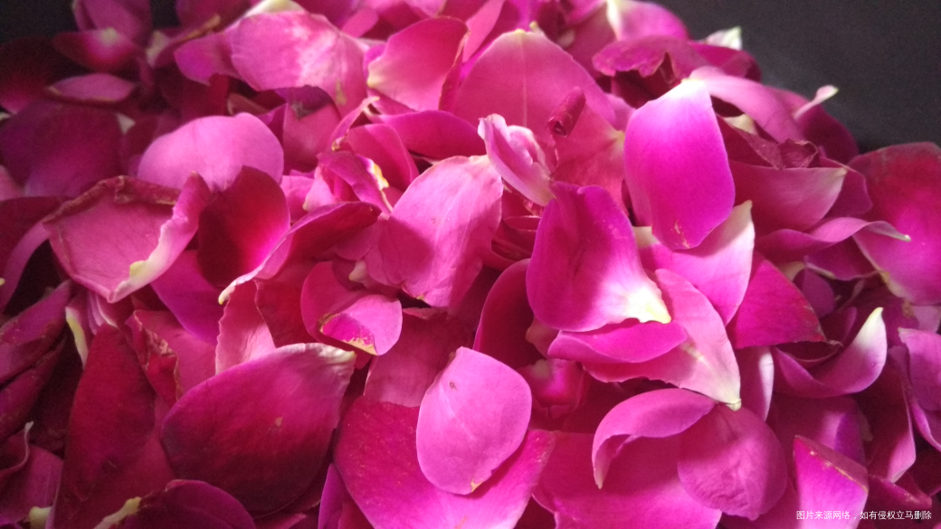 买了二斤食用玫瑰🌹满屋全是玫瑰香