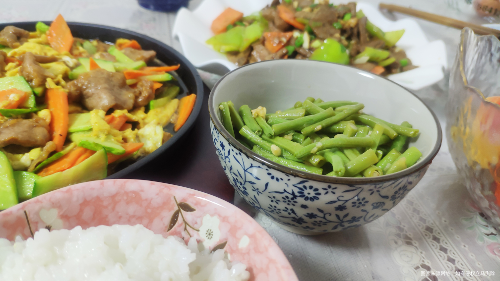 今天的午饭,溜肝尖,乱炒