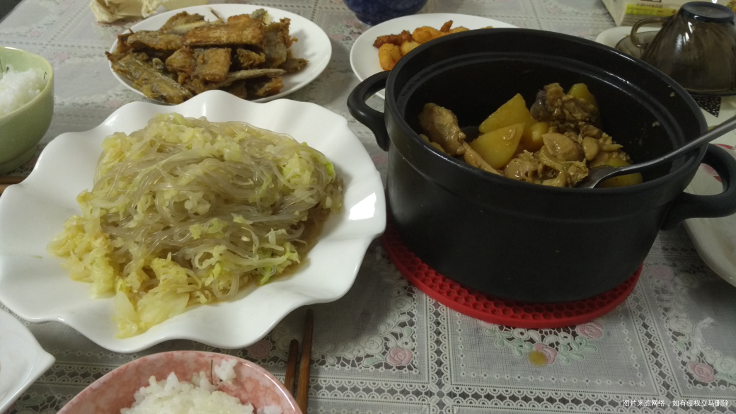 天太热好几天没好好吃饭了