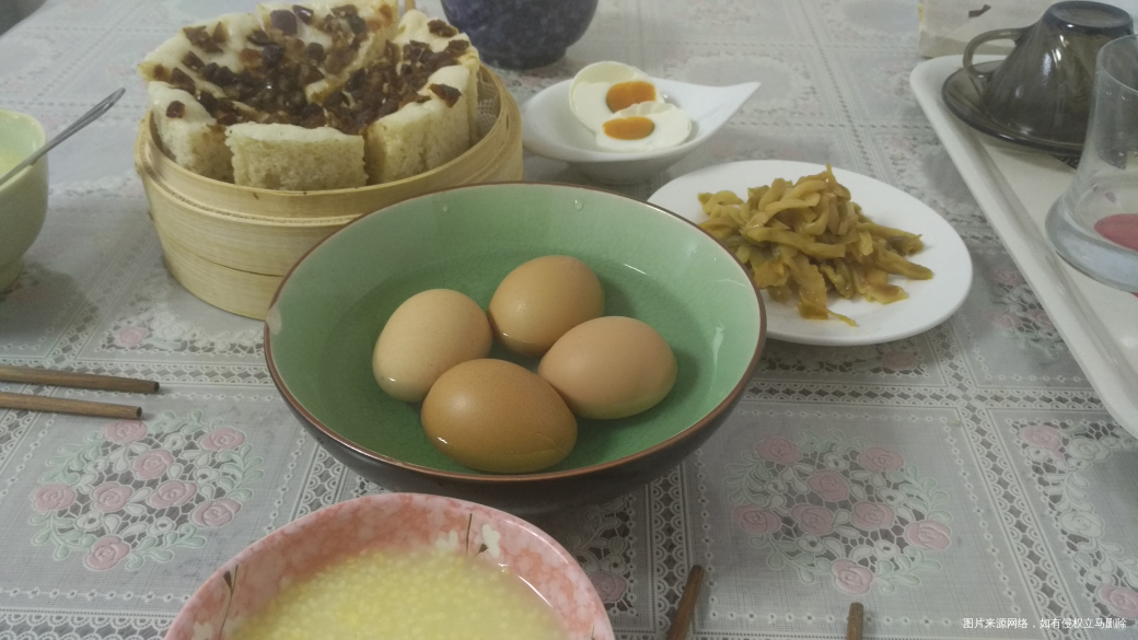 现在早饭都头天晚上准备好