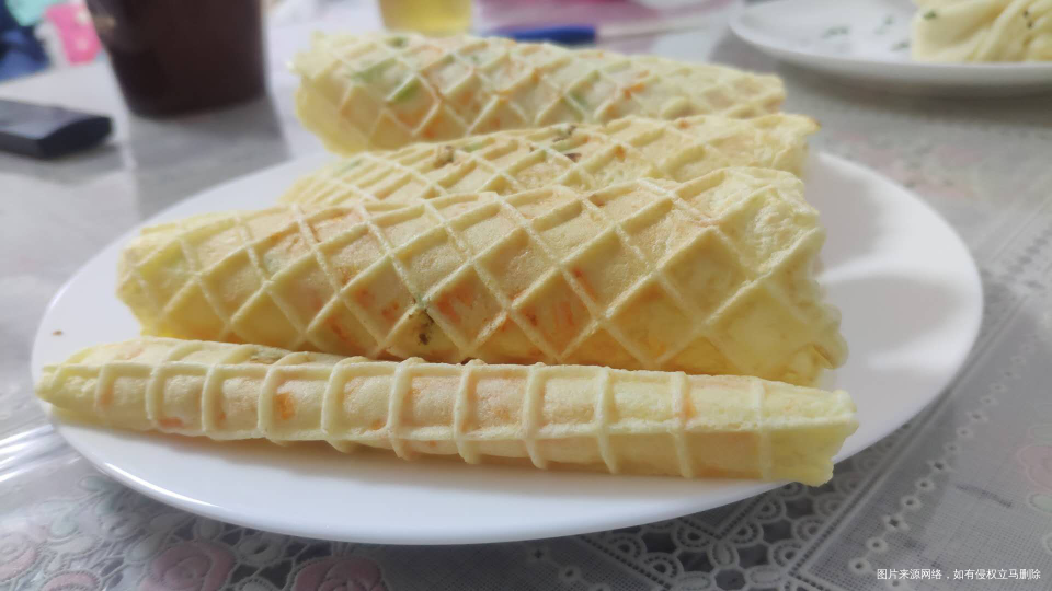 晚上给娃烙的胡萝卜鸡蛋饼