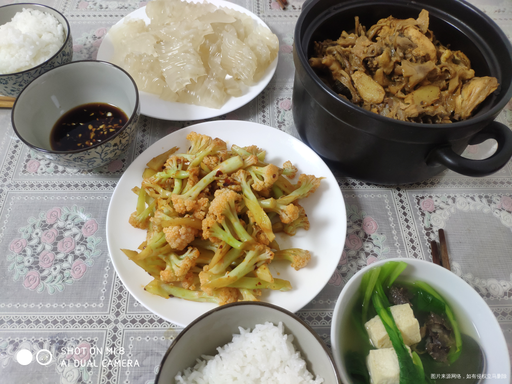 我婆婆昨天说最近伙食不好 😂