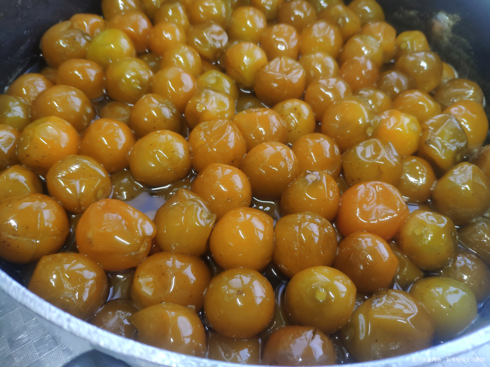 冰糖金桔和盐焗鹌鹑蛋