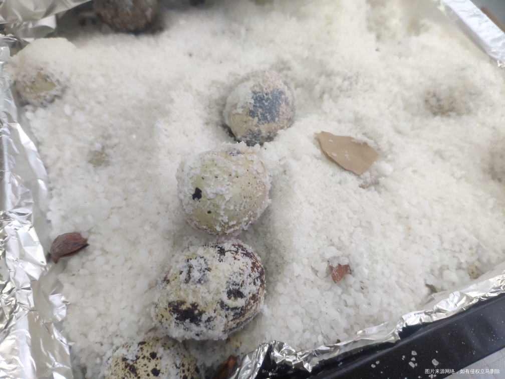 冰糖金桔和盐焗鹌鹑蛋