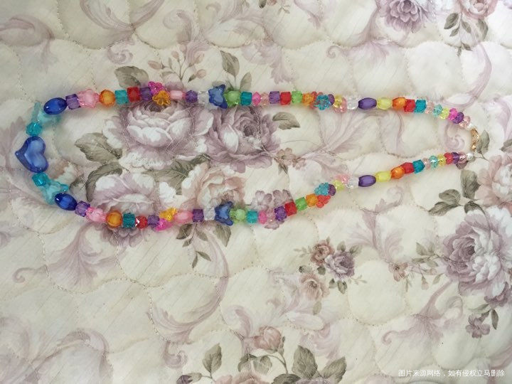 Diy串珠今天做的小饰品