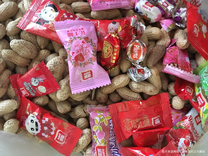 婚礼剩下的东西大家都分了