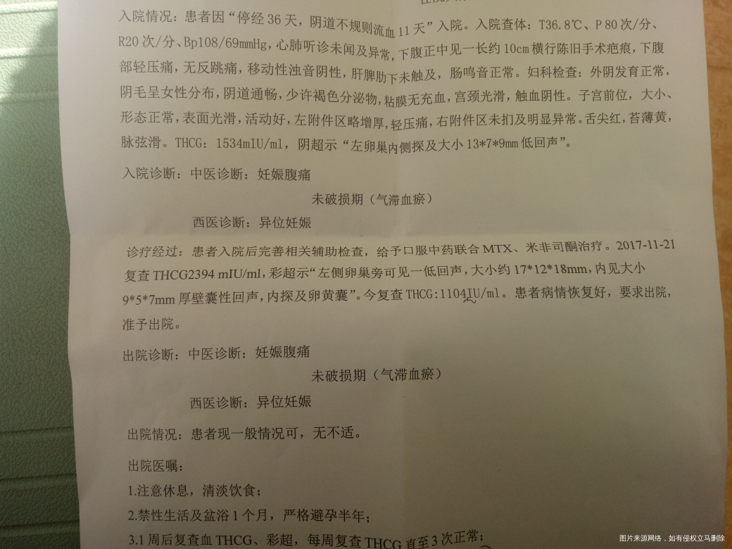 各位医生请问宫外孕能看到卵黄囊吗?