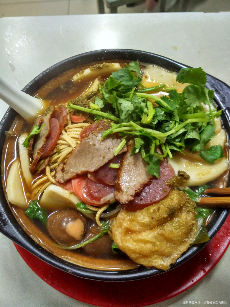 今天去吃念叨已久的砂锅了