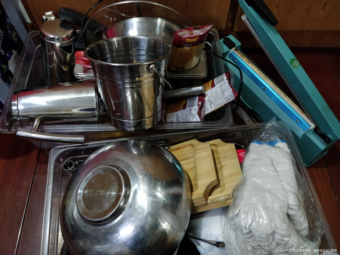 昨天老公搬回来的东西,好重