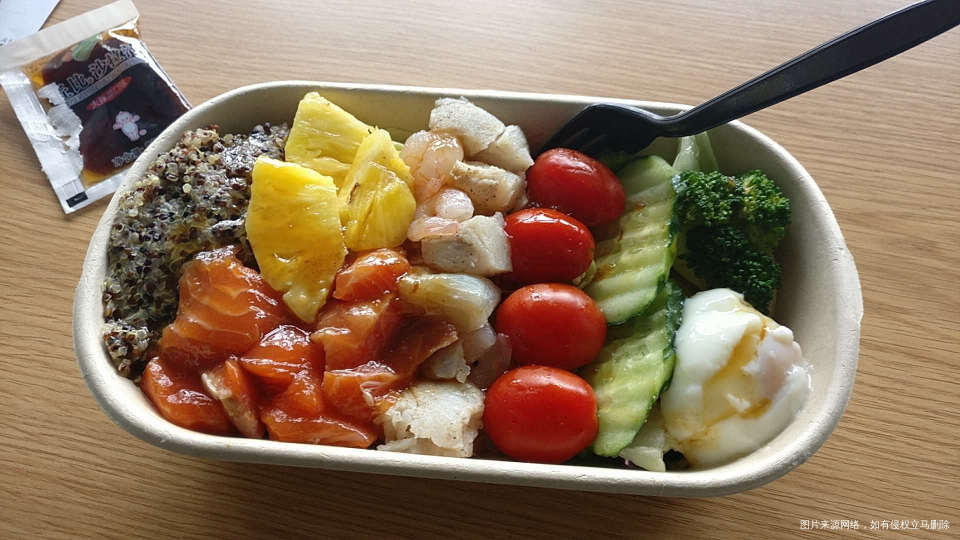 老公的午餐,吃的光光的,说没吃饱