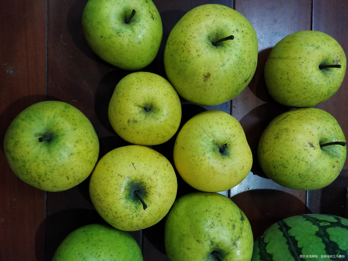 老公小姨给的苹果梨,个头大