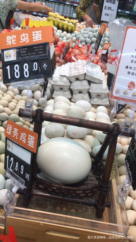 鸵鸟蛋,哪位吃过呀(转图哈)