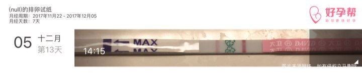 明天再测还不到强阳别浪费试纸了