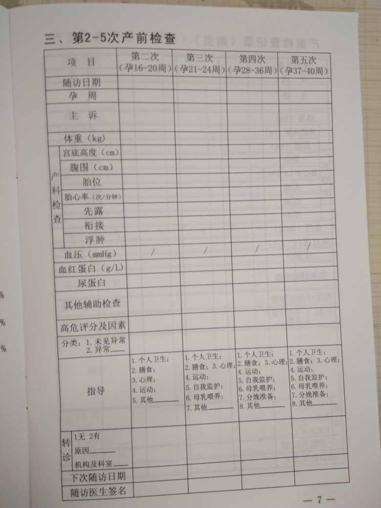 11周不到的时候去社区医院建卡了,医生说第二次产检是