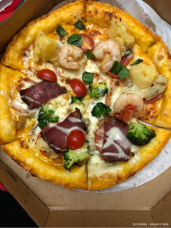 好久没吃披萨,觉着好好吃