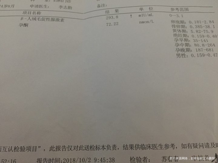 医生 帮我看看结果正常吗?