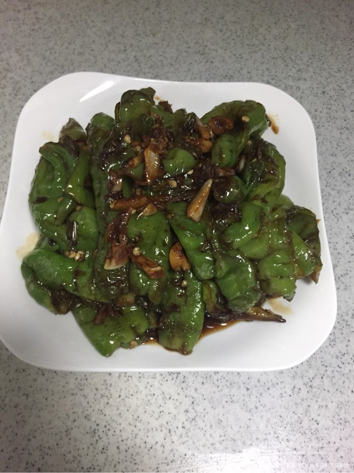 最爱的虎皮青椒做好了