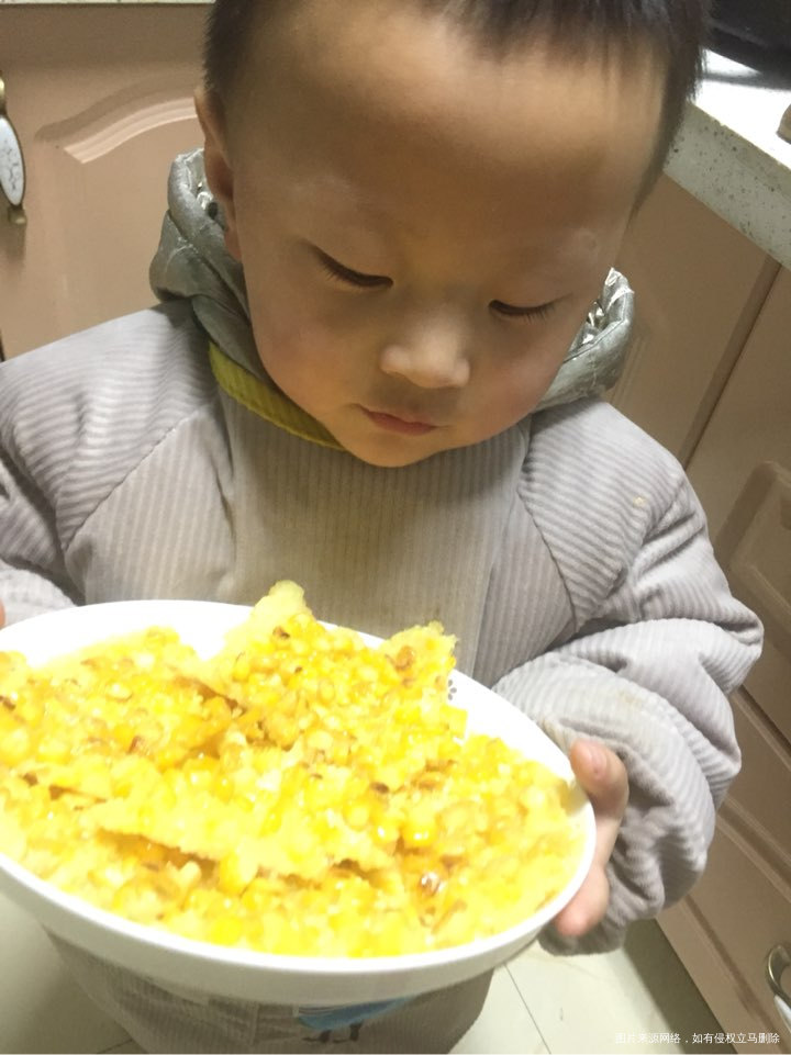 第一次玉米烙,还好还好