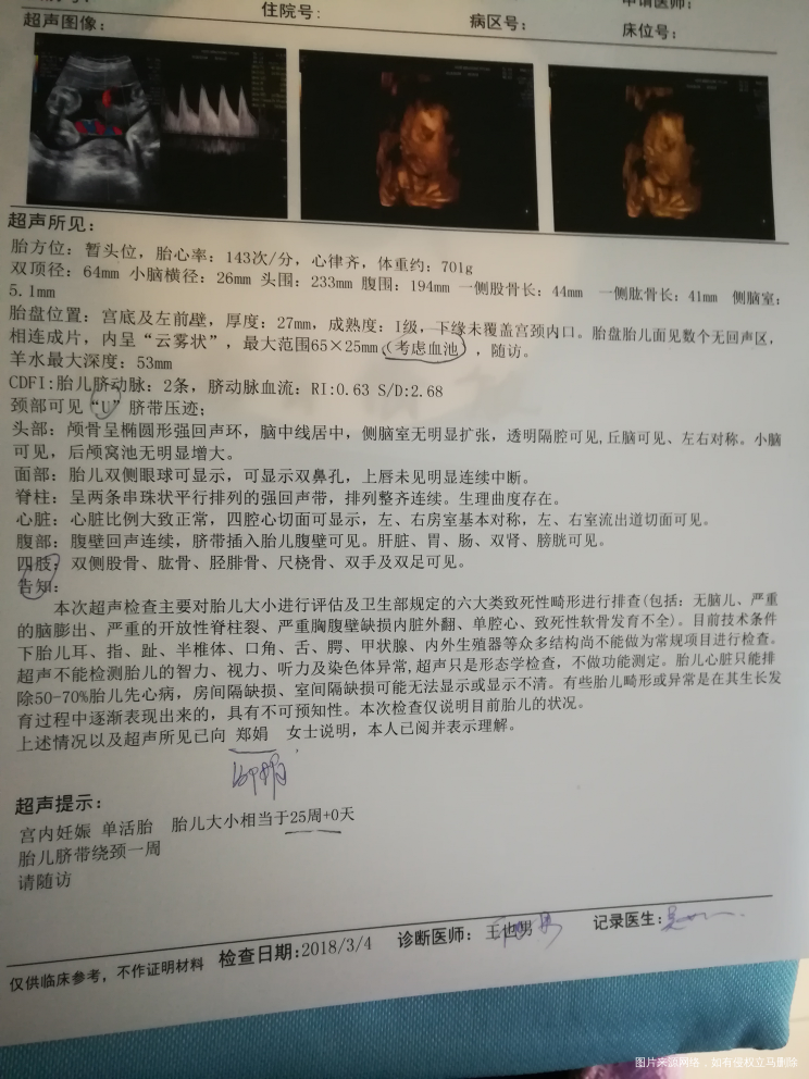 麻烦大家帮看看四维结果怎样,有一样症状的姐妹吗?谢谢