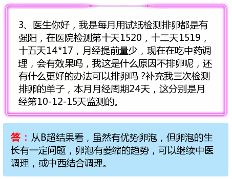 【每周医答】之“卵泡”长大了，为什么不排卵呢？（第四期精彩回顾）