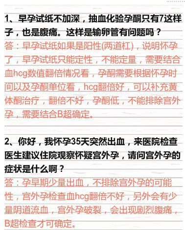 【每周医答】之受精卵宝宝，你迷路了？（第五期精彩回顾）