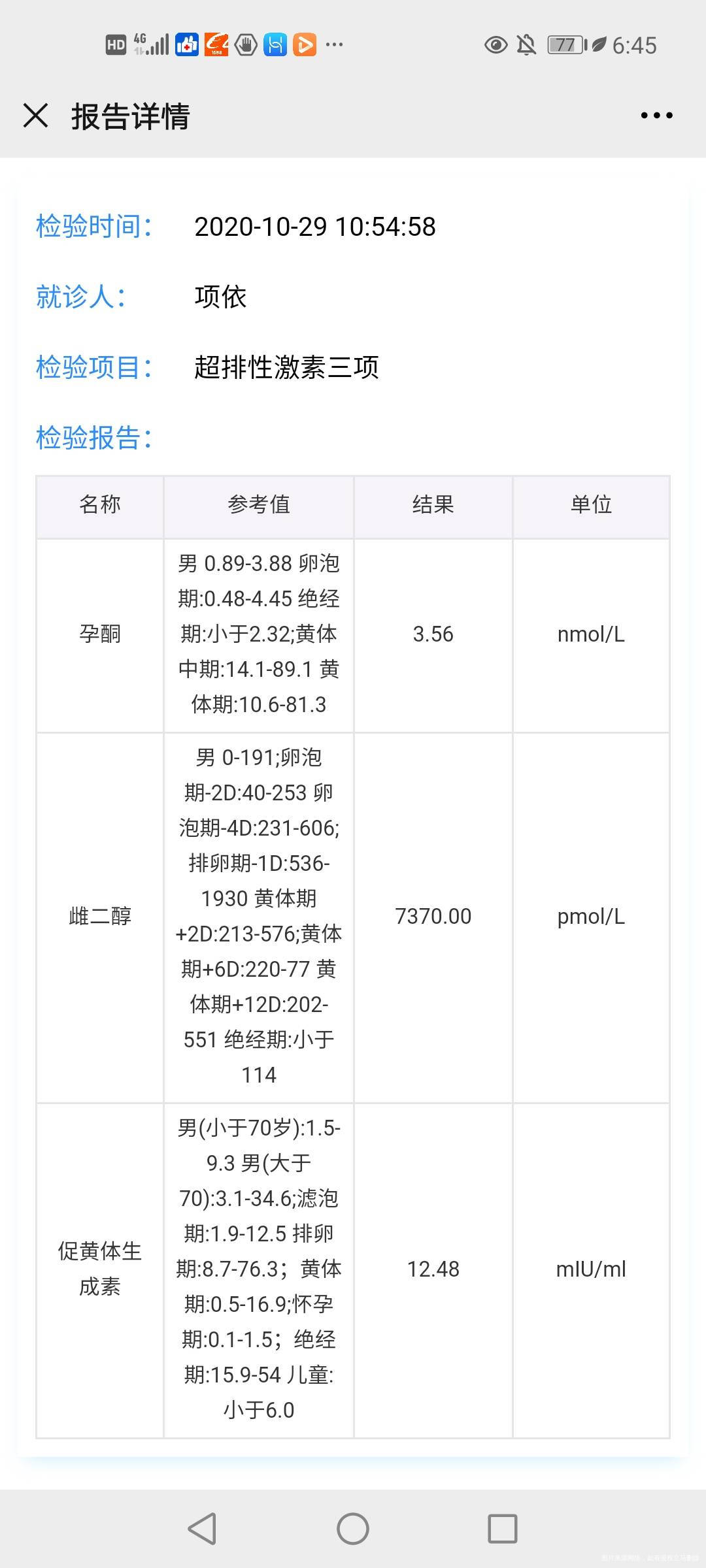 促排第六天第九天第十天的血值九十天医生说血值