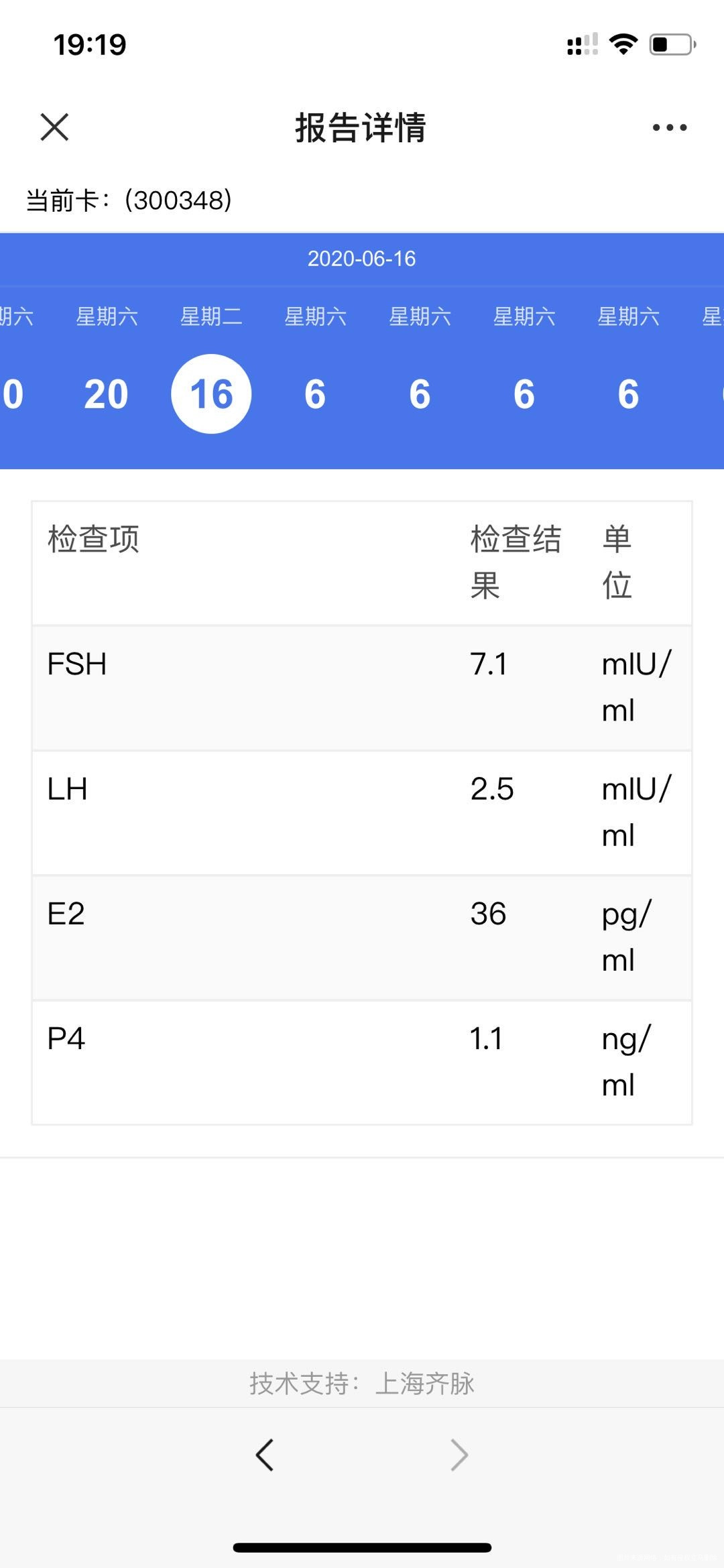 我36岁AMH265做过一次试管616开始促