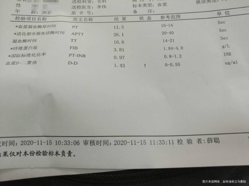 先感谢各位医生的回答我今年38岁今年11月1