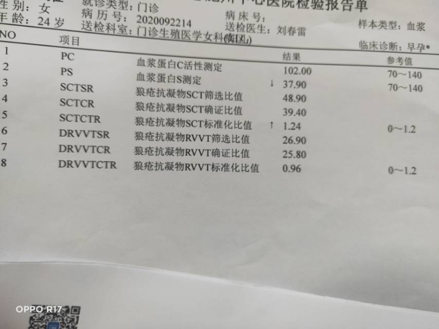 促排怀孕之前有过生化妊娠怀孕8周查了狼疮抗体
