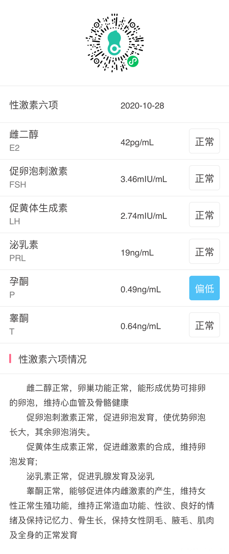 我这孕酮低会不会有影响啊