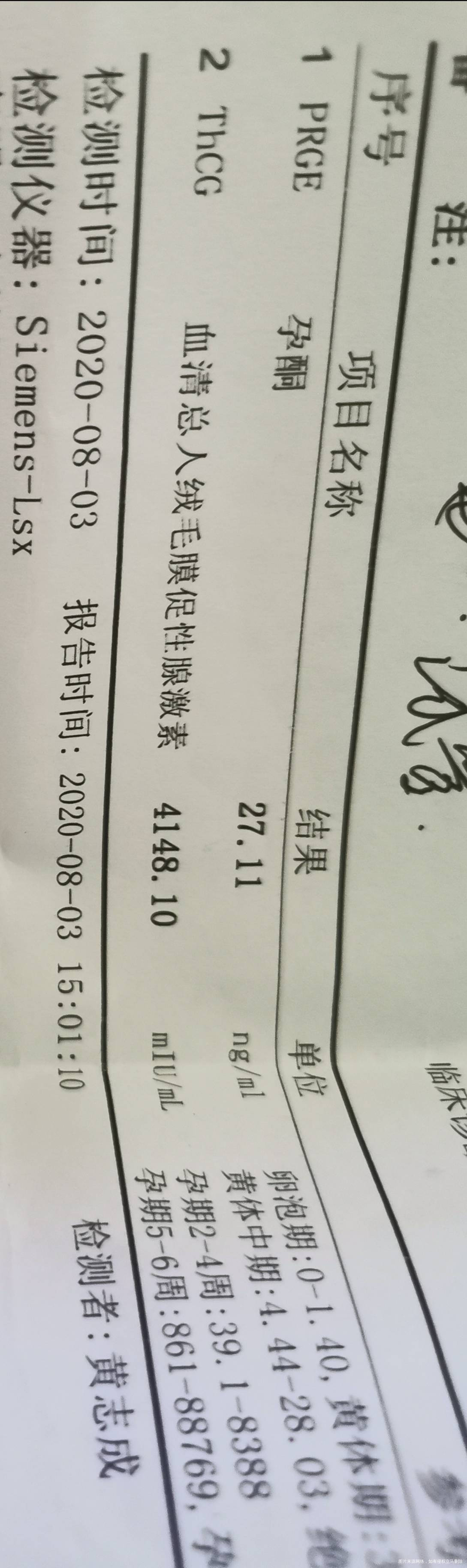 你好我想请问我官宣血值566…一周后复查41