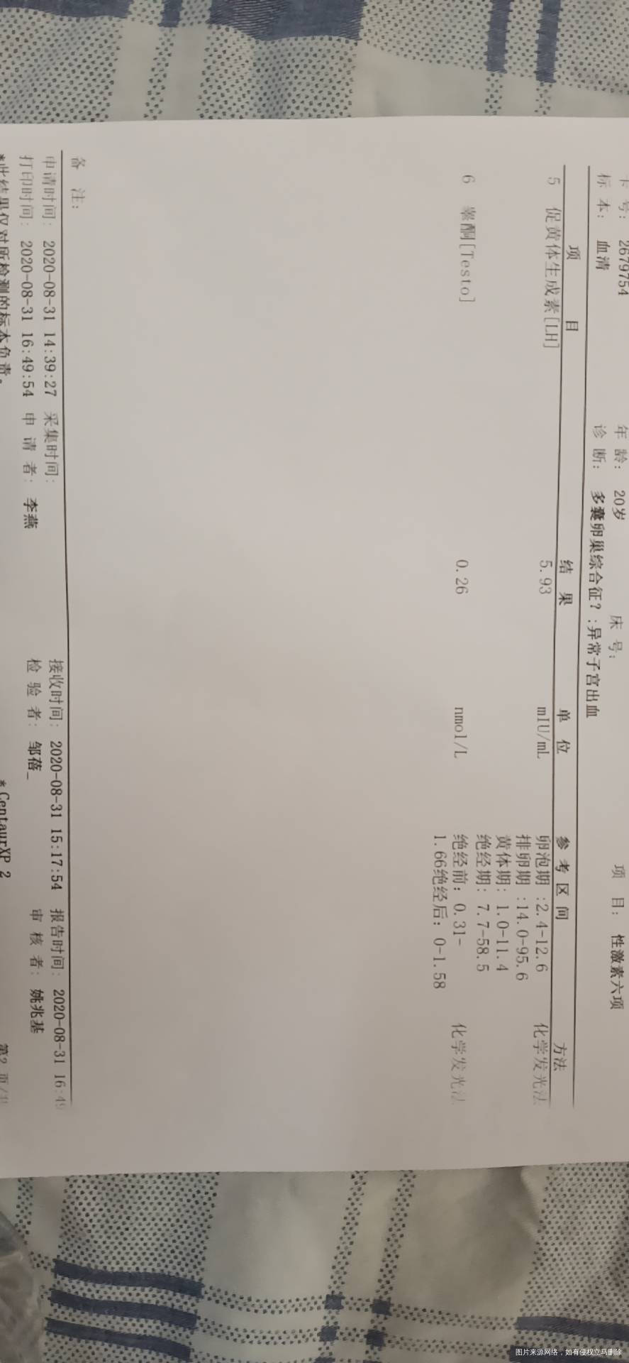 有没有帮忙看看正常吗