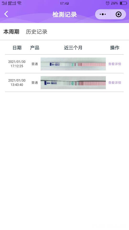 月经第九天开始测排卵08cm检测九天了还没优