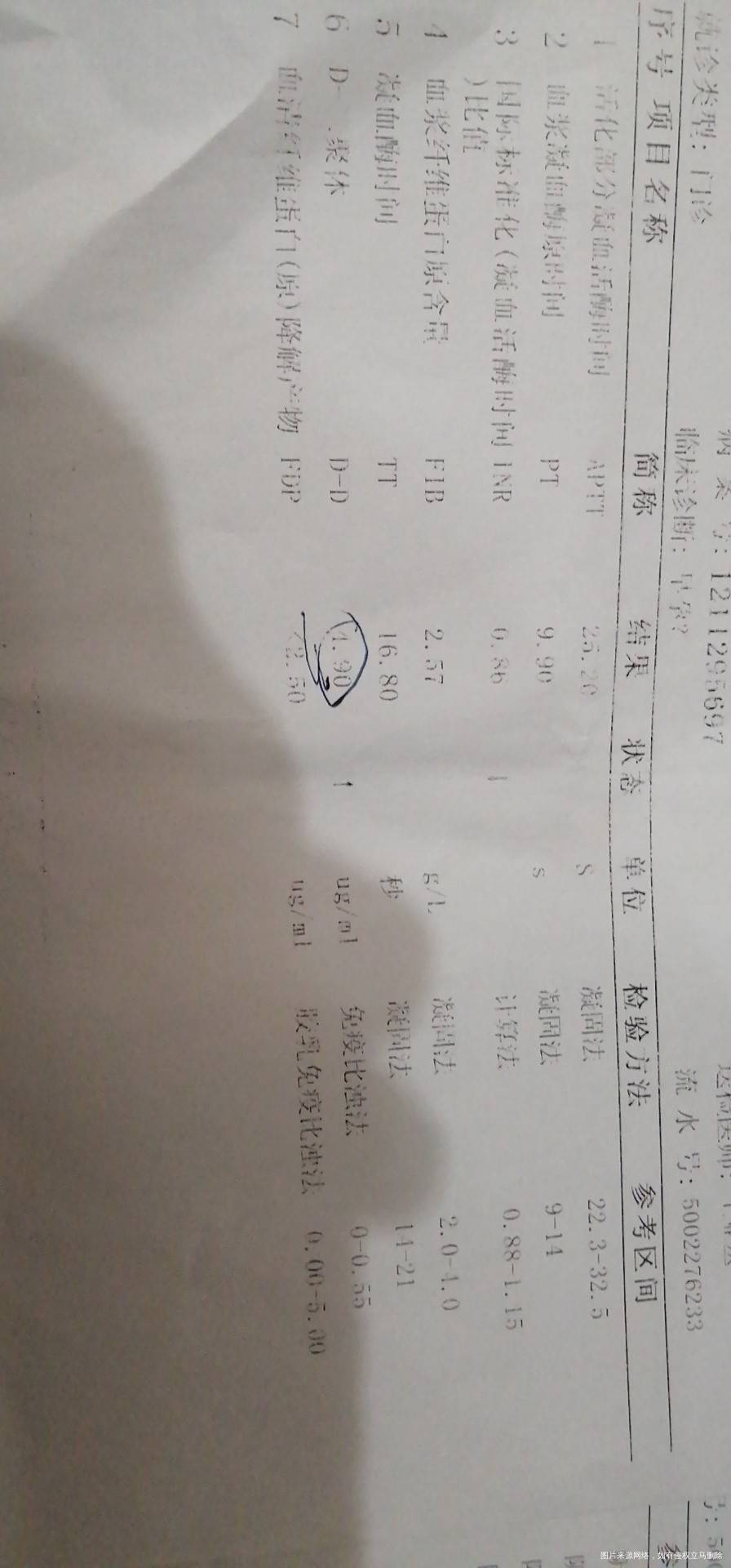 医生请问孕40天D二聚体49ug/ml高吗