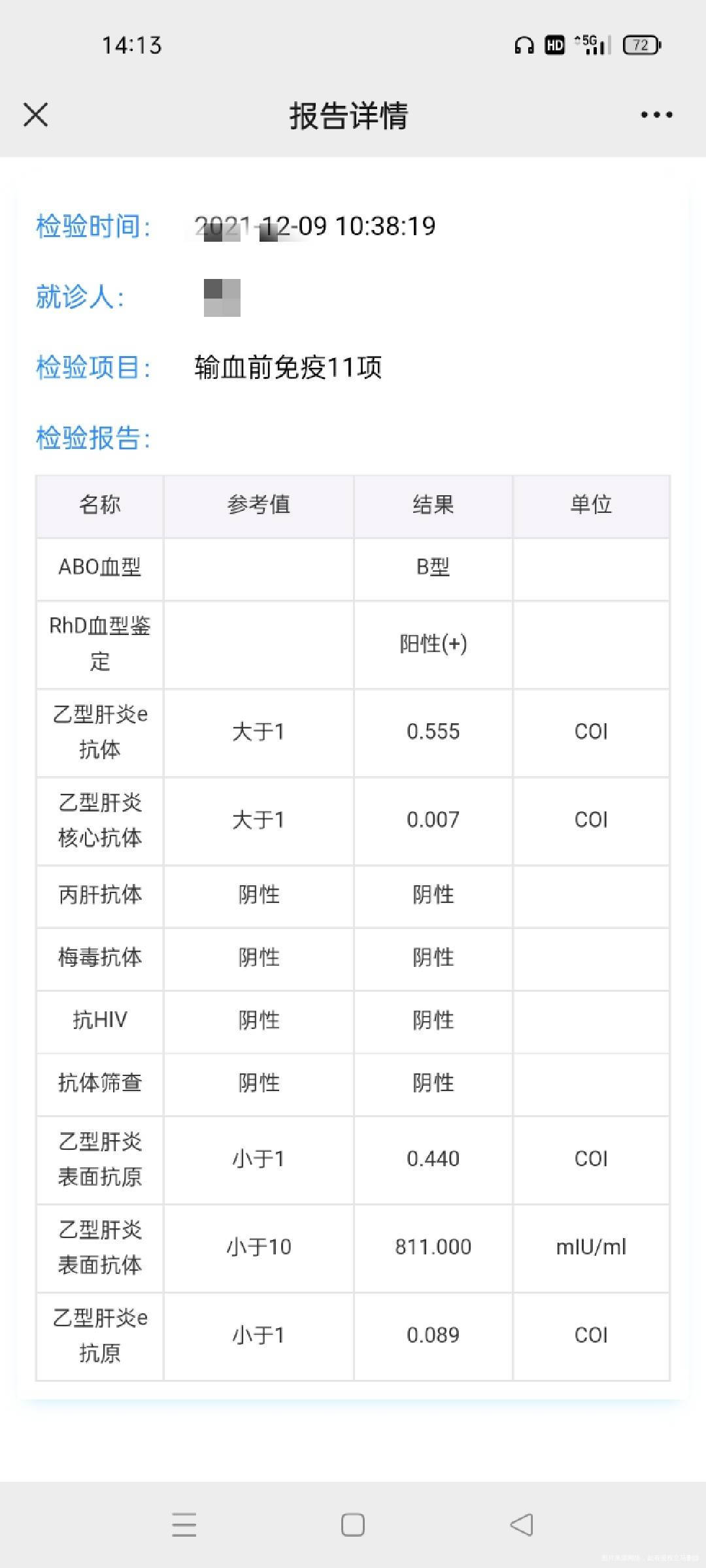 有没有医生出来解答一下看看这两个检验单指标