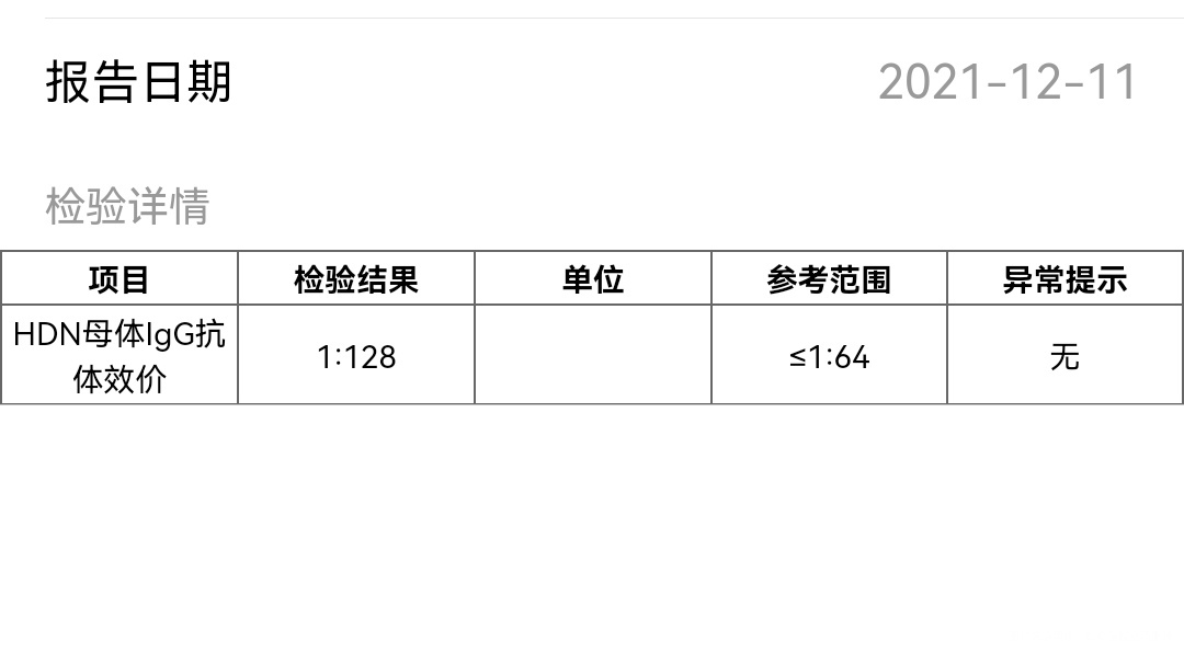 我O型我老公A型这个检查结果正常吗