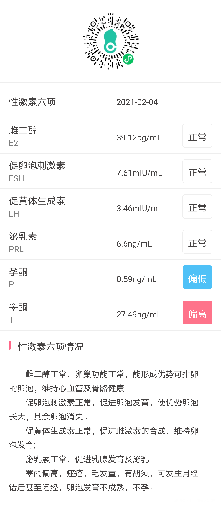孕酮偏低睾酮偏高怎么备孕