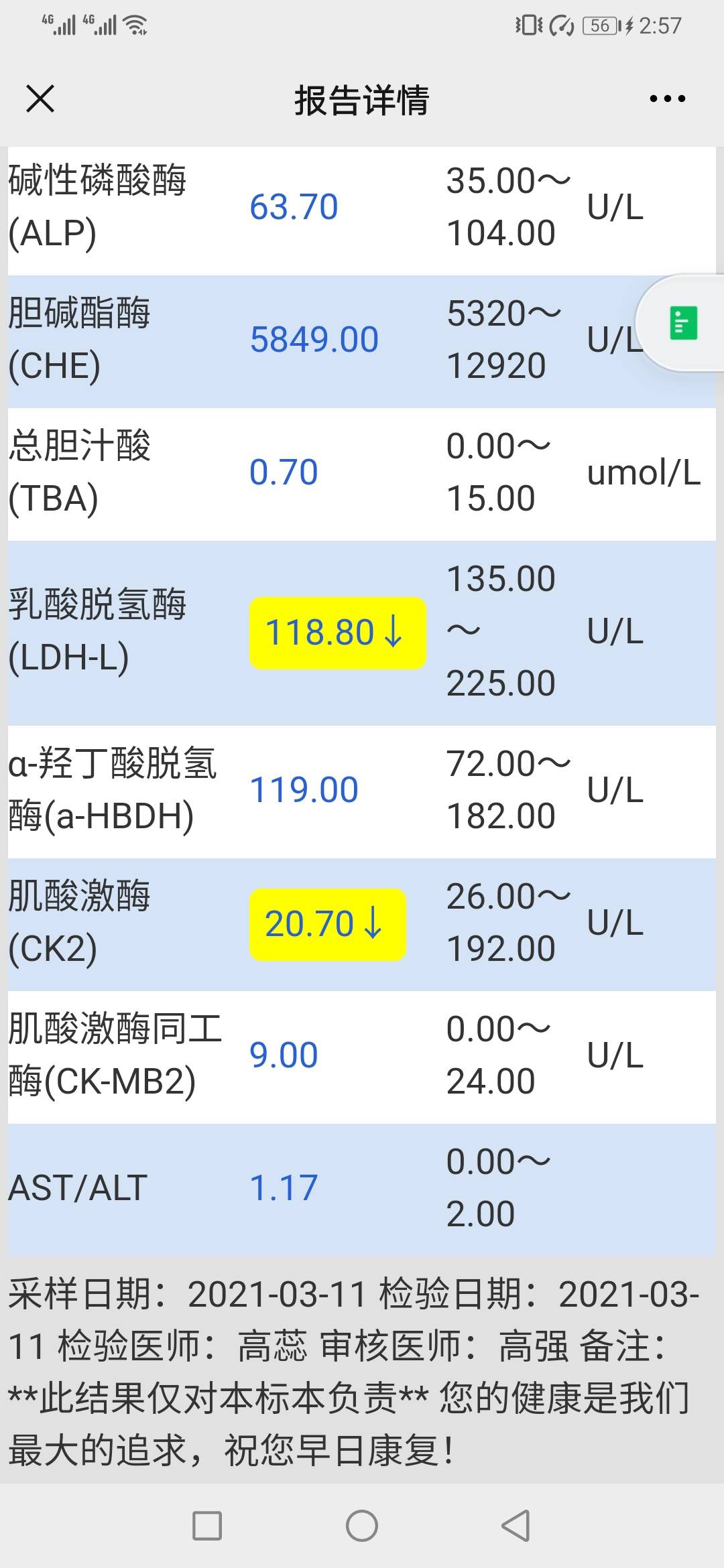 12周第一次检查nt抽血化验有些问题咨询一下