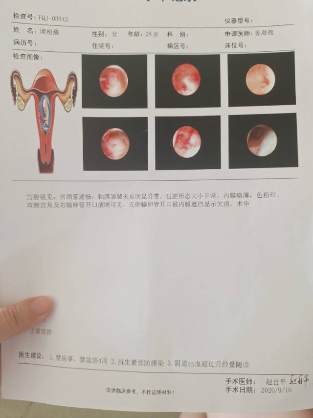 您好请问宫腔粘连术后第六第七个月月经刚干净复