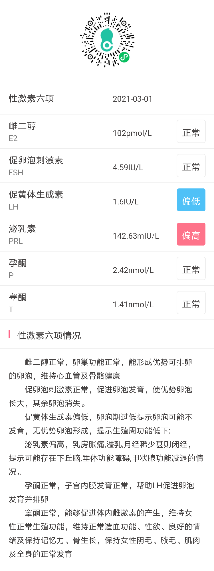 这泌乳素14263mlu/l偏高吗