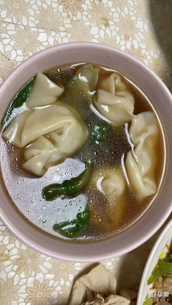 早餐一碗馄饨,吃的饱饱,精神好好 ,开启