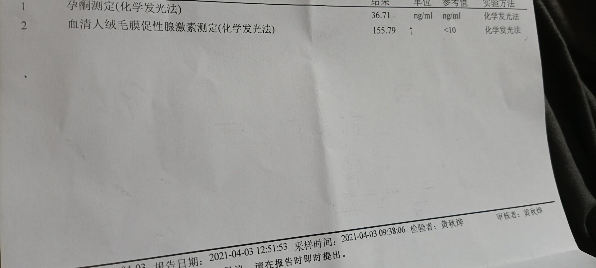 你好我3月2号来的月经现在抽血检查怀孕了这个