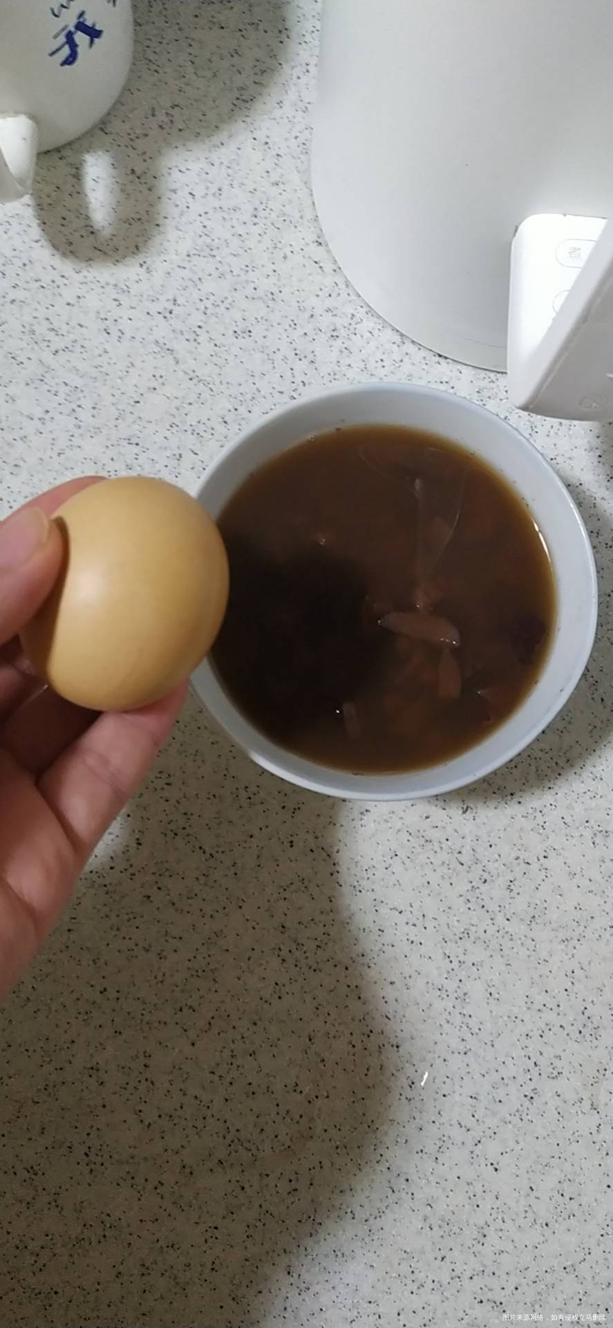 科学备孕早餐打卡红豆粥一个煮鸡蛋