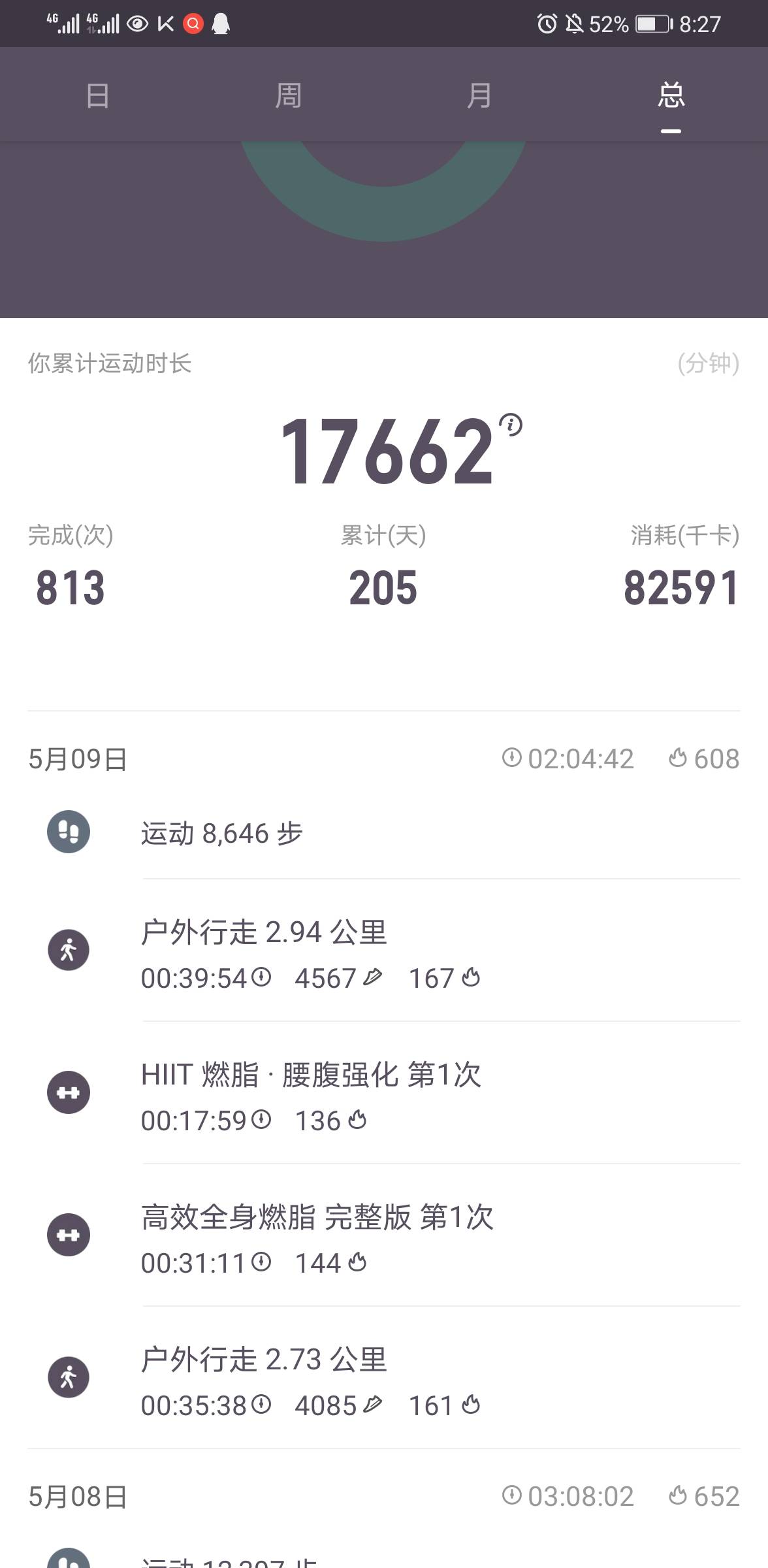 今天下午休息,上午和晚上在忙,除了基本的走路