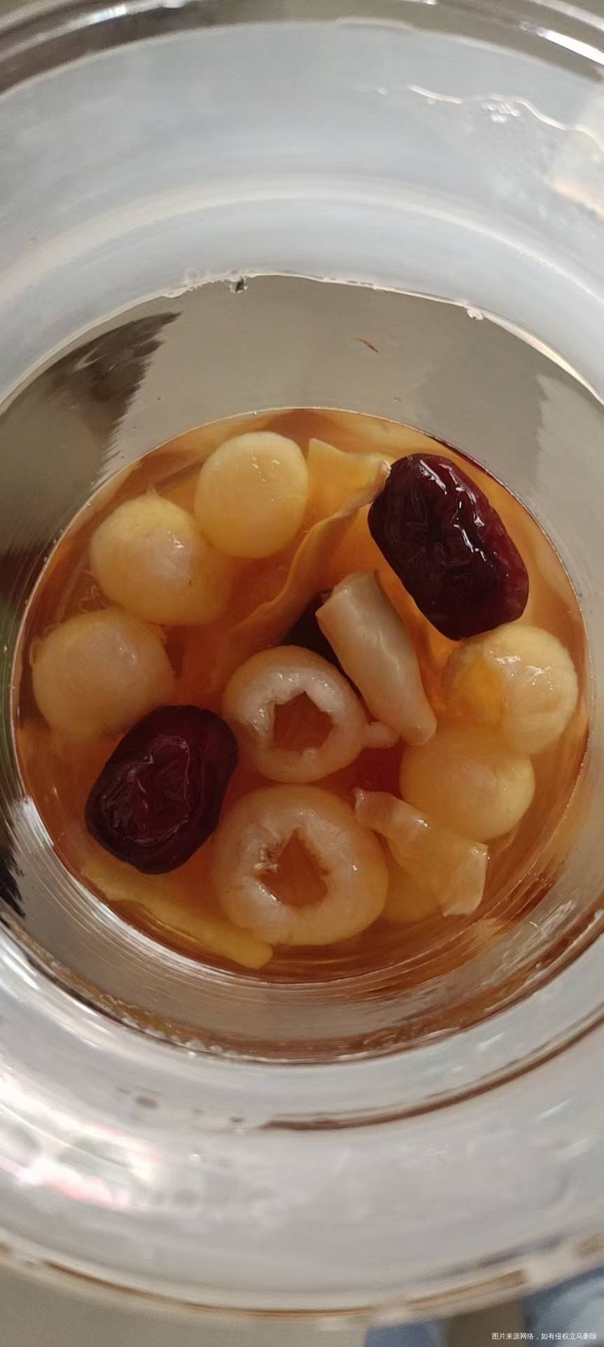 早餐2碗白粥, 午餐螺丝辣鸡粉,下午茶花胶桂