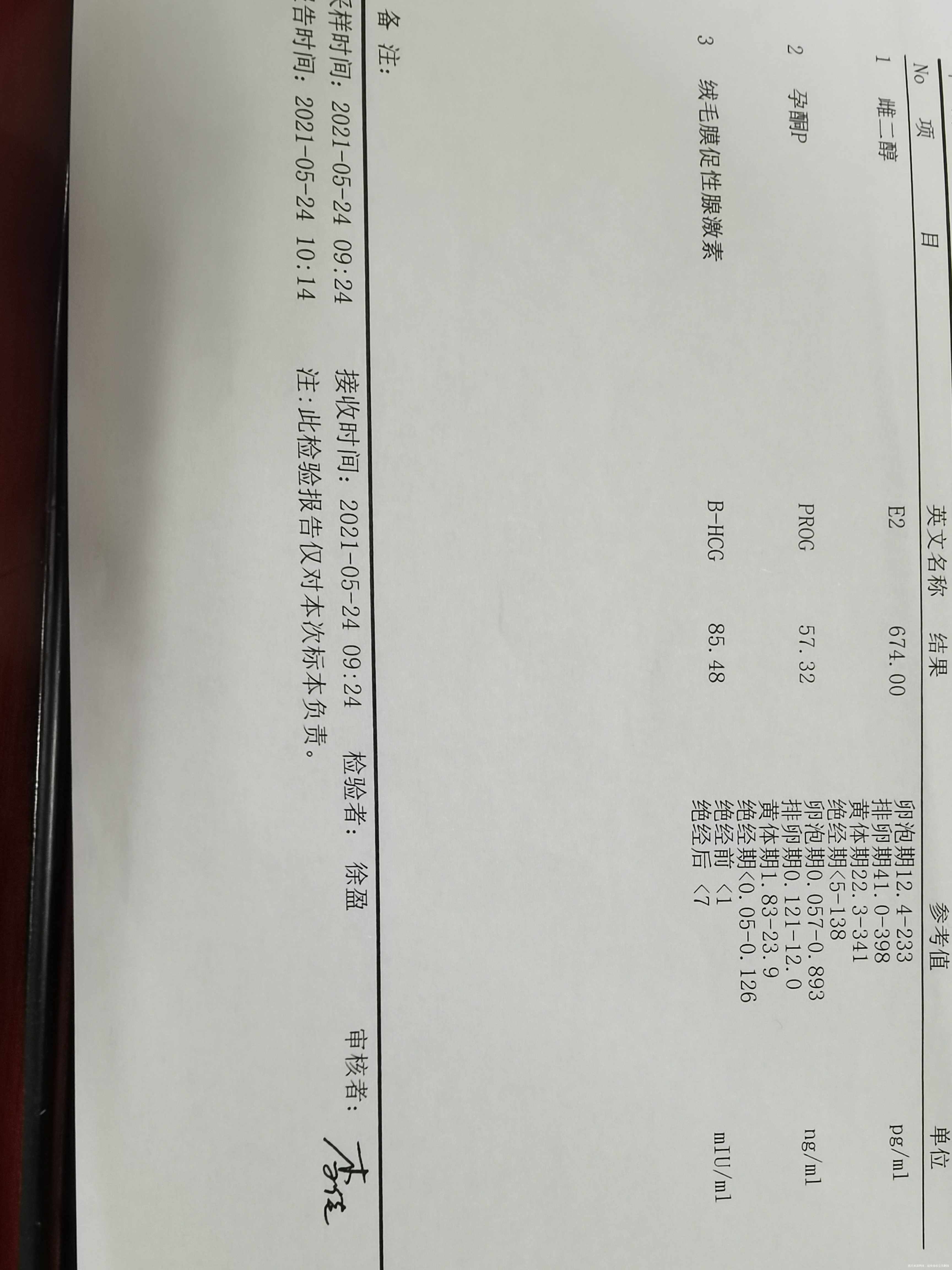 5月1号末次月经开始5月11号打10000单