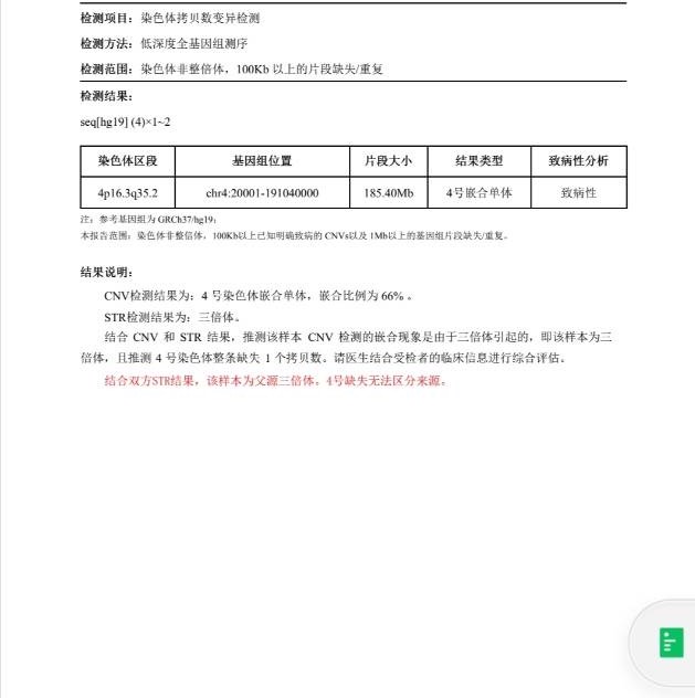 胚胎染色体检查为父源三倍体是哪个环节出了问题