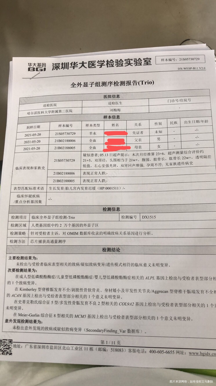 去年怀孕一次末次月经1127孕24周做彩超排